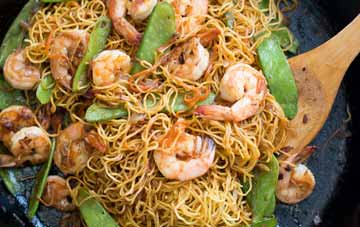  Shrimp Chow Mein